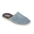 Herren Leder-Hausschuhe Schafwolle Winfried-grau (520-grey)